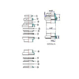 Tecora Ball Head Gazelle 22.2 34 30,0 220242
