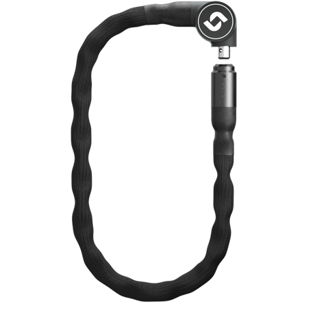 Blokada łańcuchowa Serea Bold Chain Locks Bold 100 czarna