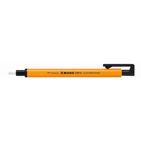 Tombow • precyzyjna gumka mono zero, z możliwością ponownego napełniania, okrągła końcówka o średnicy 2,3 mm, neonowo pomarańczowa