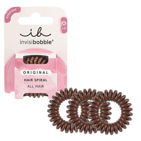 Invisibobble oryginalny precel brązowy 3 sztuki