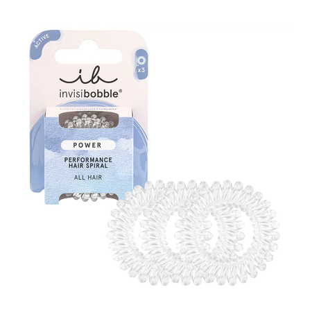 Invisibobble Power Crystal Clear 3 sztuki
