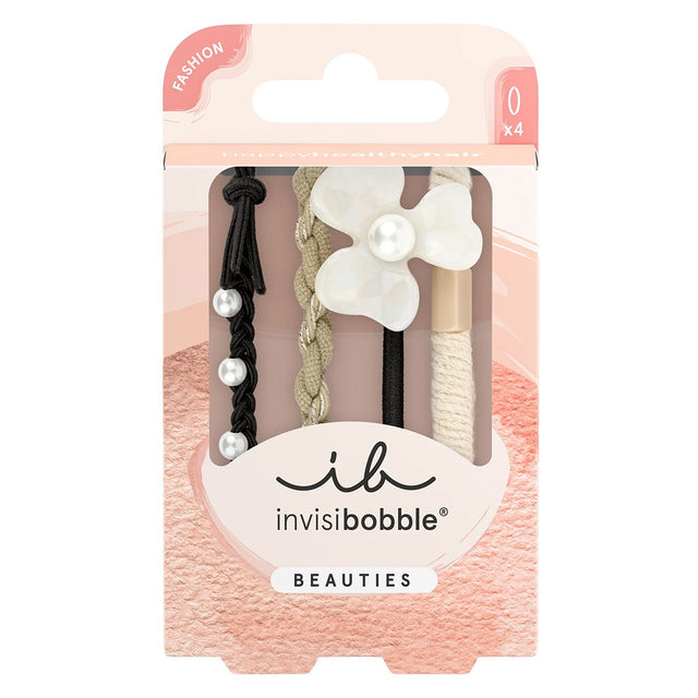 Invisibobble piękności kwiat perłowy 4szt.
