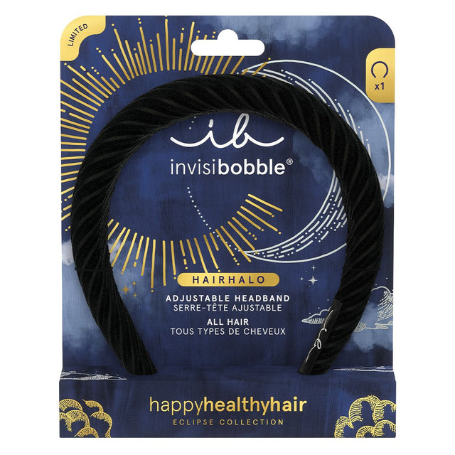 Pierścionek o północy Invisibobble Hairhalo Eclipse