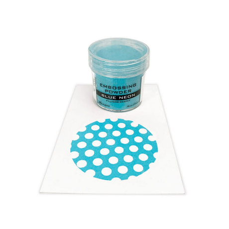 Ranger Ink Ranger • Pudrowy embossing w kolorze niebieskiego neonu