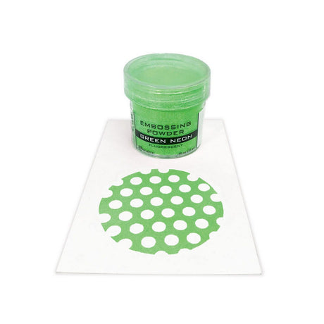 Ranger Ink Ranger • Puder do embossingu w kolorze zielonym neonowym