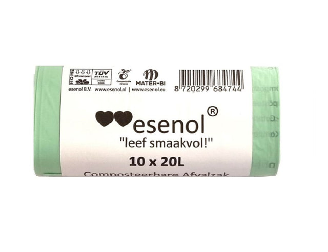 Esenolowe worki odpadowe 20 litrów - 1 rolka 10.