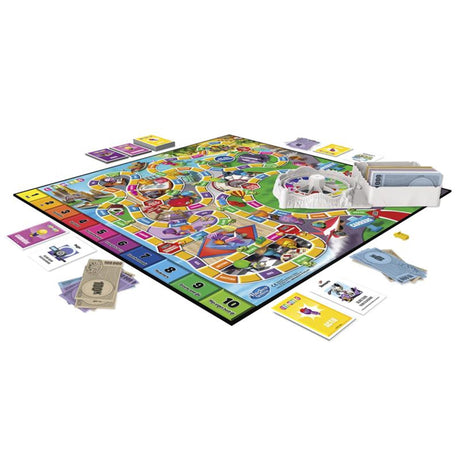 Hasbro ścieżka życia - rodzinna gra planszowa dla 2 do 4 graczy - gra wewnętrzna dla dzieci od 8 lat - pałeczki w 6 kolorach