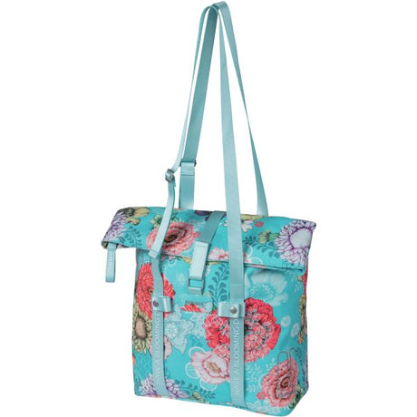 Basil Bloom Field Bcycle Kupper, czapka z recyklingu, wodoodporny, regulowany pasek na ramię, przedział laptopa, 15-20L, niebieski