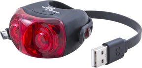 Światło tylne Spanninga Jet USB włączone, wyłączone, flash, OEM