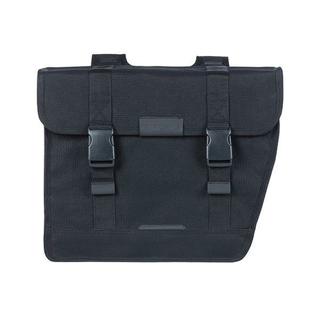 Basil Kavan Eco Classic 46L podwójna torba rowerowa Czarna