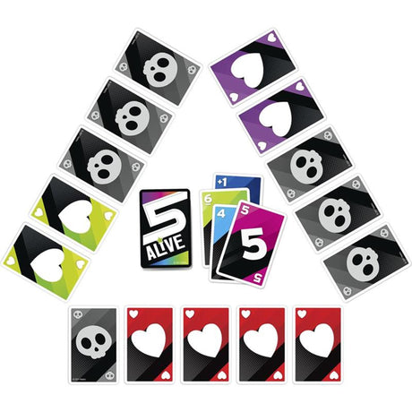 Gra karciana Hasbro Gaming 5 Alive