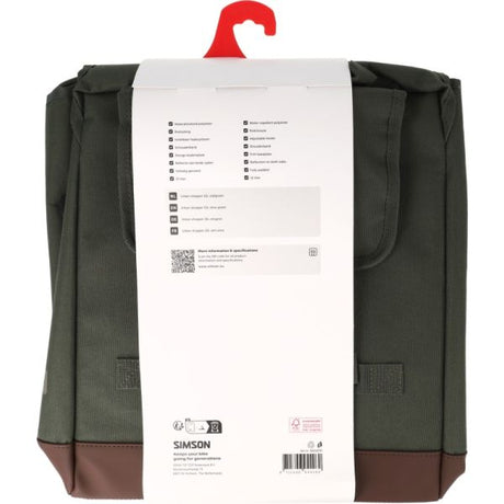Rema tip top holandia b.v. torba Simson Urban Single | oliwkowa zieleń | 15l