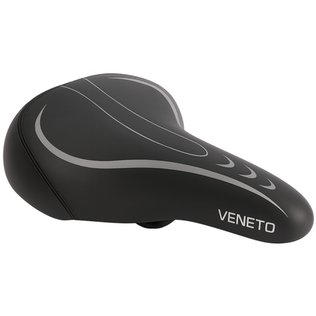 Edge Bcycle Saddle Veneto Inc. Wspornik z tyłu i tylne światło - czarny