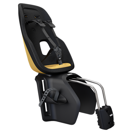 Thule yepp nexxt 2 maxi – siodełko rowerowe – tylne siedzenie – mocowanie do ramy – oksydowany żółty