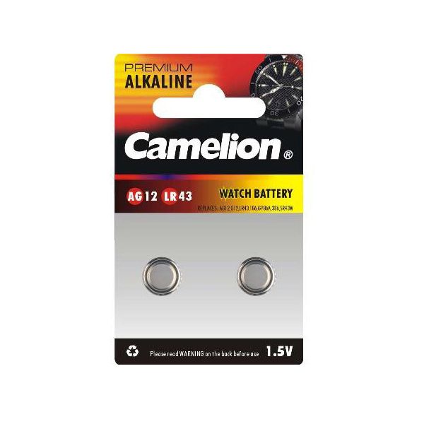 Bateria Camelion V12GA - LR43 (2 -piece)