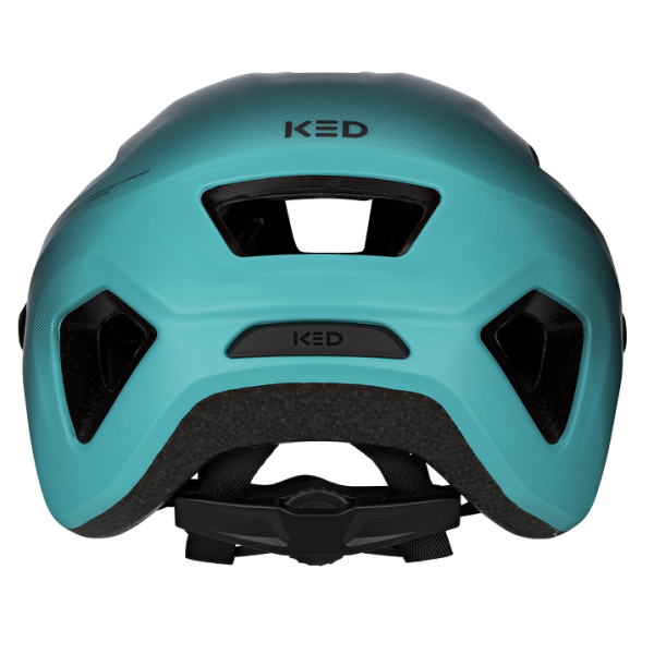 Kask rowerowy Ked obejmują jr s-m (52-58cm) - czarno-zielony