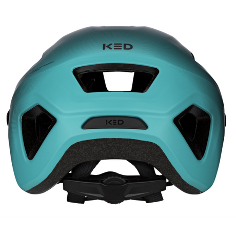 Kask rowerowy Ked obejmują jr s-m (52-58cm) - czarno-zielony