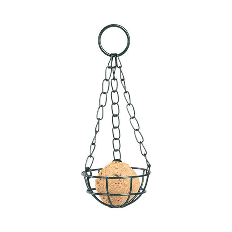 Półotwarty uchwyt na grube kulki firmy Esschert, średnica 7,5 x 21,5 cm, stal