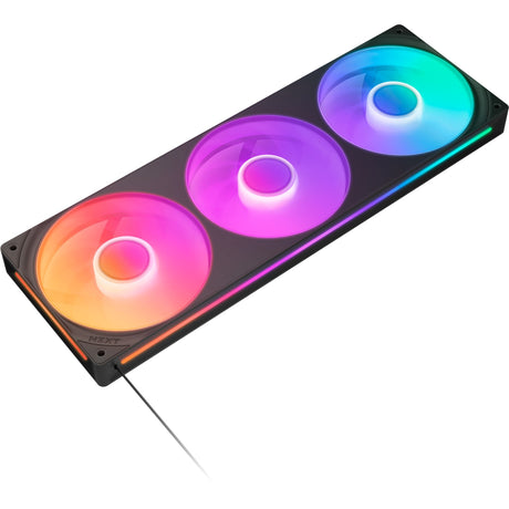Wentylatory rdzeniowe Nzxt f360 rgb (czarne, 3 sztuki, 360 x 120 x 26 mm)