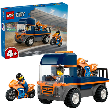 Lego City 60491 Transporter motocykli