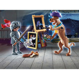 Playmobil Scooby Doo! - przygoda z zabawkami konstrukcyjnymi z czarnym rycerzem (70709)