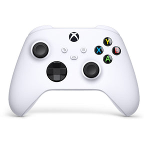 Kontroler bezprzewodowy Microsoft Xbox - robot biały (biały, bluetooth)