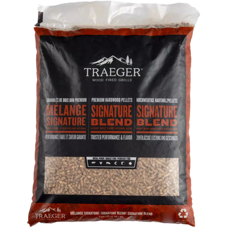 Pelety paliwowe Traeger z twardego drewna (9 kg)