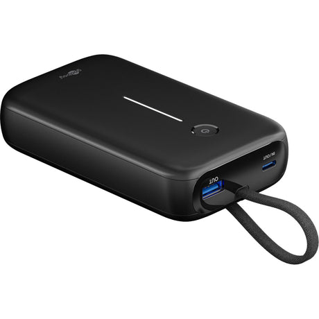 Power bank Goobay 20 000 mAh - 30 W (czarny, USB-C PD)
