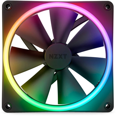 Wentylator obudowy Nzxt f140 rgb duo (czarny, 140 x 140 x 25 mm, pwm, bez kontrolera)
