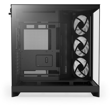 Obudowa midi tower Nzxt h9 flow rgb (czarna (matowa) | 2x usb-a | 1x usb-c | rgb | szkło hartowane)