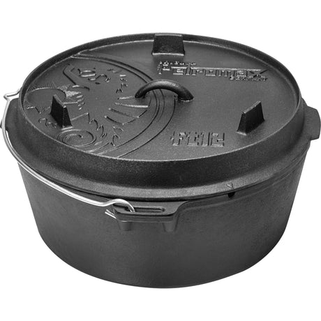 Piekarnik holenderski Petromax ft12-t patelnia (czarna, 10,8 litra)
