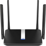 Router Cudy AC1200 Wi-Fi Mesh 4G LTE Cat4 (czarny, siatka, aplikacja, gniazdo nano SIM)
