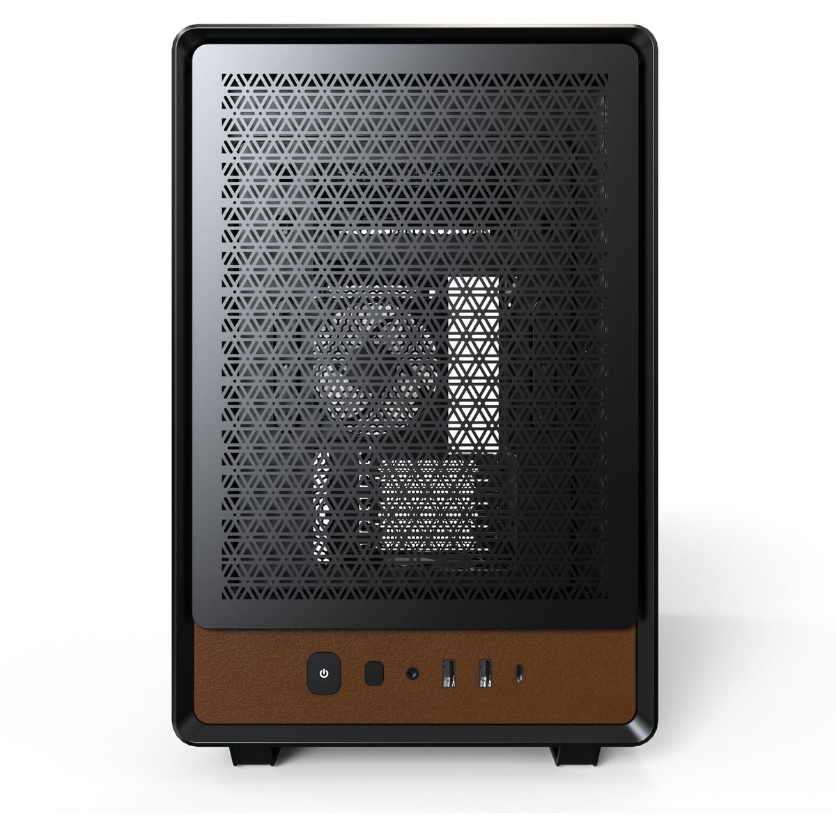 Obudowa midi tower Montech Heritage Pro (czarno-beżowy | 2x USB-A | 1x USB-C)