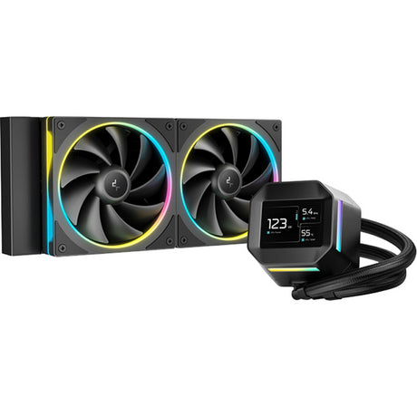 Chłodzenie wodne Deepcool lm240 (czarne)