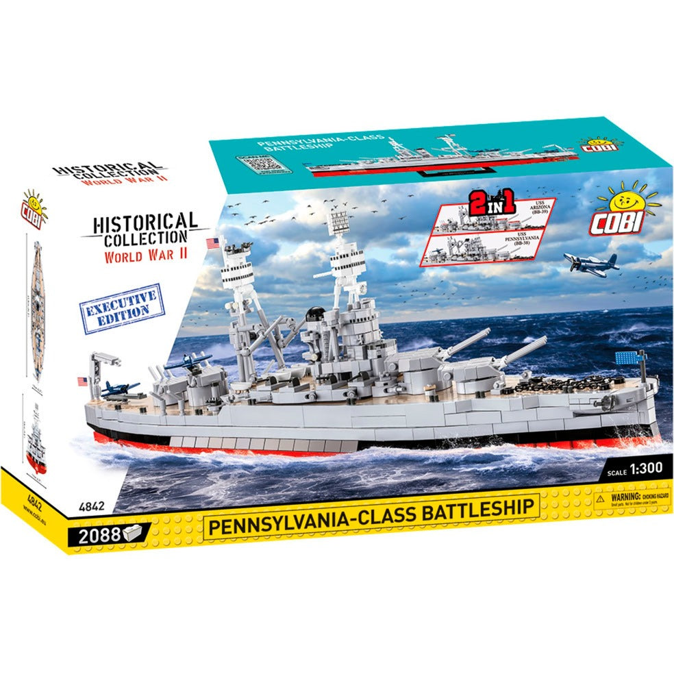 Cobi pennsylvania class battleship - executive edition constructiespeelgoed (schaal 1:300)
