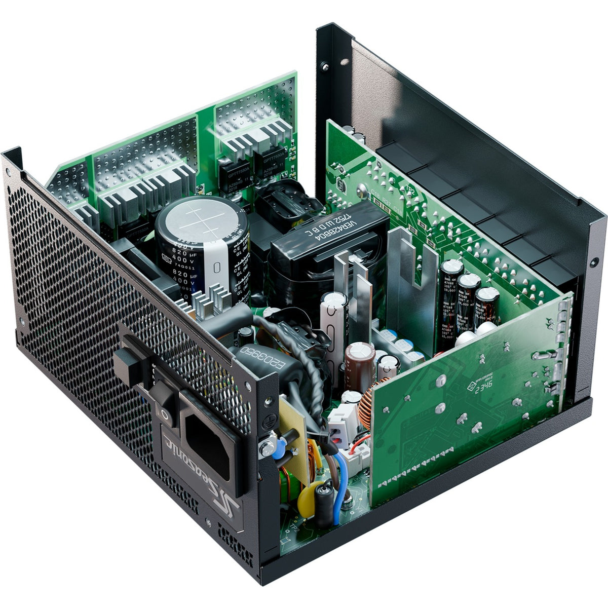 Seasonic Focus GX-850-V4 ATX3.1 Modular 850 Watt Power Supply (Black, 1x 12VHPWR, 3x PCIe)