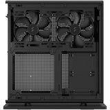 Czarna obudowa mini tower Fractal Design Ridge (czarna | 2x USB-A | 1x USB-C)