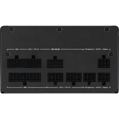 Zasilacz modułowy Asus Prime Gold Black Edition o mocy 850 W (czarny, 1x 12 V-2x6, 3x pcie)