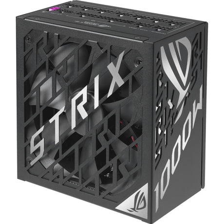 Modułowy zasilacz Asus rog strix platinum o mocy 1000 W (czarny, 1x 12 V-2x6, 4x pcie)