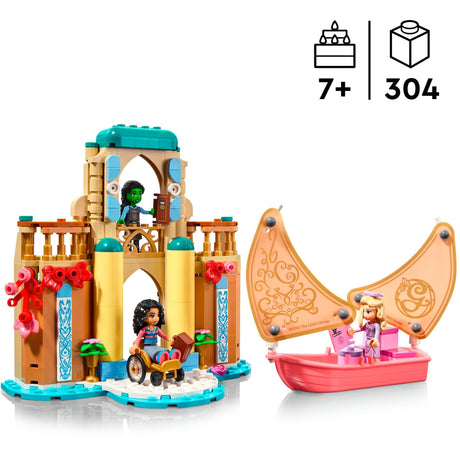 Lego niegodziwe - glinda, elphaba i nessarose na Uniwersytecie Shiz zabawki konstrukcyjne (75681)