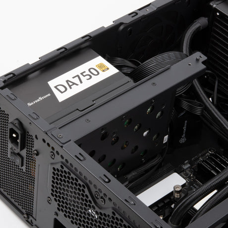 Obudowa Silverstone SST-GD11B HTPC (czarna | 2x USB-A | 1x USB-C)