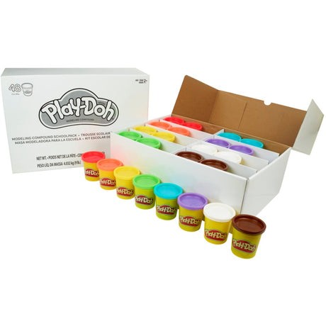 Zestaw gliny do modelowania Play-Doh firmy Hasbro (48 sztuk)