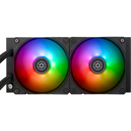 Chłodzenie wodne Silverstone Novapeak 240 Arb (czarne, 4-pinowe PWM)