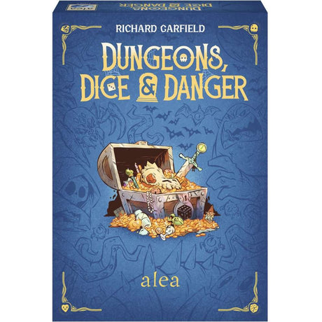 Gra planszowa Ravensburger Dungeons, kości i niebezpieczeństwa (angielski, 1–4 graczy, 30–45 minut, od 12 lat)