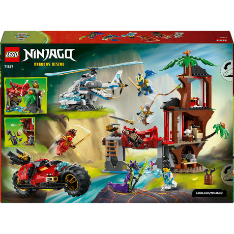 Lego Ninjago 71857 Pojazdy ninja w domku na drzewie