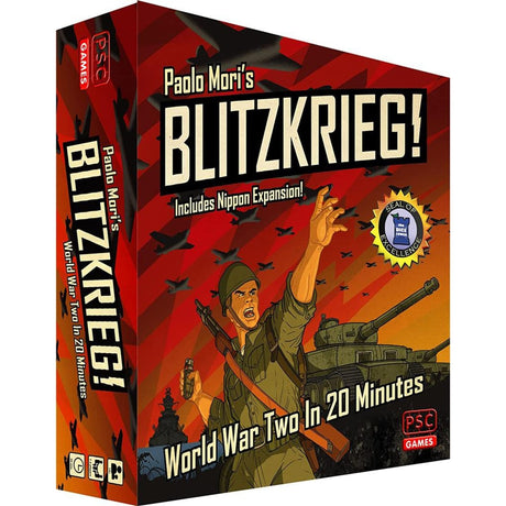Europejska sieć graczy Blitzkrieg! gra planszowa (angielski, 1 - 2 graczy, 20 - 45 minut, od 14 lat)