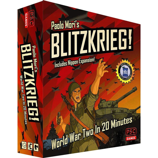 Europejska sieć graczy Blitzkrieg! gra planszowa (angielski, 1 - 2 graczy, 20 - 45 minut, od 14 lat)