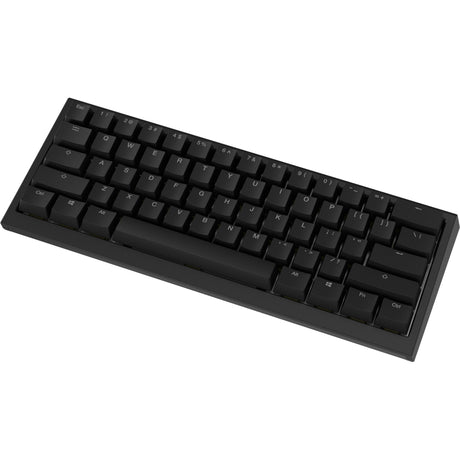 Klawiatura mechaniczna Ducky one x mini bezprzewodowa rgb (czarna, układ amerykański (qwerty), indukcyjna, 60%, z możliwością wymiany podczas pracy, pbt, 2,4 ghz | bluetooth | usb-c)