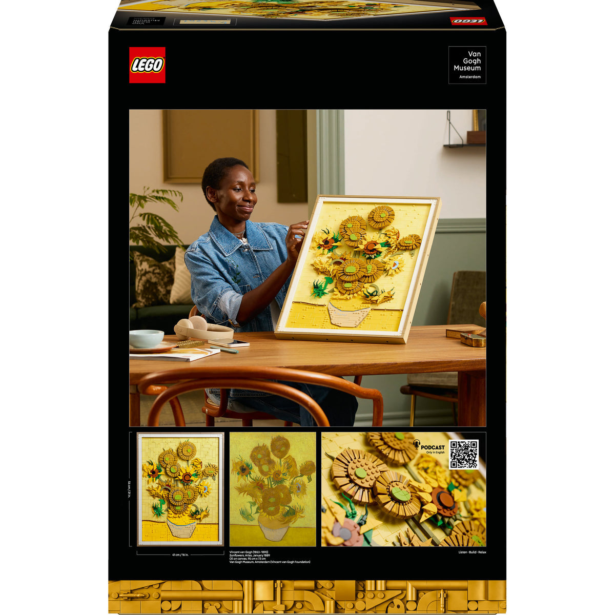 Lego art 31215 Vincent Van Gogh - Słoneczniki
