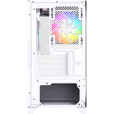 Obudowa Xyz PC Gear Titanium View Lite Midi Tower (biała | 2x USB-A | szkło hartowane)